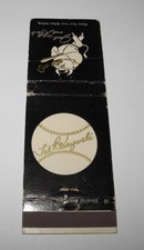Vintage Baseball Ted Kluszewski Cincinnati Reds Souvenir Pin Matchbook Match picture