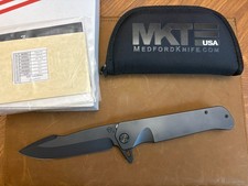 Medford Gigantes  S45VN Folding Titanium Framelock Knife All Black PVD Coated picture