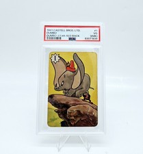 1941 Castell Bros Disney Dumbo Rookie Card #1 Star Red Back PSA 3 MK picture