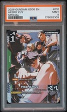 2026 Gundam GD05 Heero Yuy ST02-010 SP Special PSA 9 Operation Meteor picture