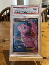 MEW EX Legendary Treasures Radiant Collection Black & White RC24 PSA 8 Pokemon picture