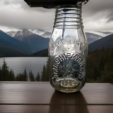  W. H.  SHIPMAN ONE PINT MILK BOTTLE picture