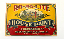 Great Vintage Advertising Label 