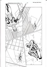 Spider-Man / Dr Octopus #1 Page 20 Original Art Featuring Spiderman Keron Grant picture