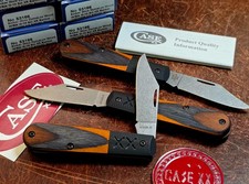 Case XX Crossroads XR Sloped Ember Glow DymaLux Wood Black G-10 Barlow 53166 picture