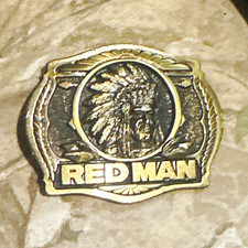 Red Man Tobacco Company Belt Buckle 