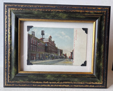 Antique Framed Postcard 1867 Hamilton St East of Ninth Allentown PA Hess Bros picture