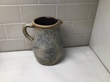 Antique Stoneware Pitcher- Character picture