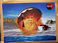 The Coca-Cola Sun ad  13.5 x 10 inches backlight diplay ad picture