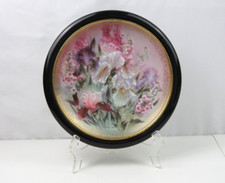 Lena Liu “Iris Quartet” Collector Plate Symphony of Shimmering Beauty Series picture