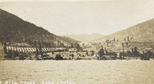 c1910 Lake Chalen 25 Mile Creek View Washington RPPC Postcard picture