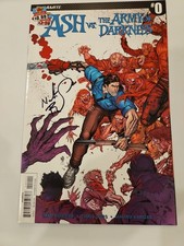 Ash Vs. the Army of Darkness #0  Nick Bradshaw Signed W COA Dynamite  picture