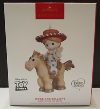 2022 Hallmark Toy Story Jessie and Bullseye Precious Moments Porcelain Ornament picture