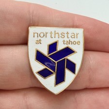1979 Northstar At Tahoe Lapel Pin California Ski Resort Souvenir Skiing Vintage picture