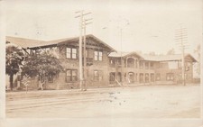 RPPC East Los Angeles University California Montebello YMCA Photo Postcard J38 picture