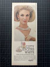 Vintage 1964 Coty Cosmetics Print Ad picture