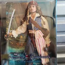  Pirates Of The Caribbean Captain Jack Sparrow Barbie doll. Still in the box . picture