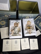 Lenox Little Graces Knowledge & Peace Angel Figurines Lot of 2 w/ Boxes picture