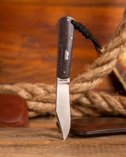 Jack Wolf Knives GATEWAY FIXedc - VIBE JUTE BISON picture