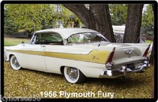 1956 Plymouth Fury Refrigerator Magnet picture