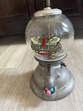 1 Cent Bluebird Gumball Machine - RARE- 1915 - WORKS - All Original picture