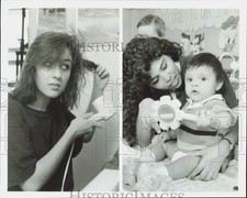 Press Photo Michelle and Annette featured in 