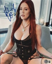 Maitland Ward Signed 8x10 Photo Adult Star Boy Meets World Beckett Witness COA picture