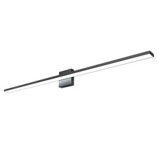 Ralbay 48inch Dimmable Modern LED Black Vanity Light 48 inch, Black-Dimmable picture