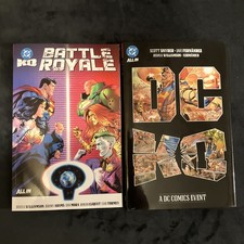 DC KO Hardcover + DC KO Battle Royale Paperback 2026 - lot of 2 graphic novels picture