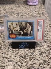 Topps 1977 Star Wars #28 Luke Agrees to Join Ben Kenobi PSA 8 picture