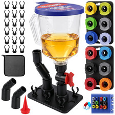 20-Piece Oil Funnel Kit, Engine Oil Funnel Kit 1.59QT/1.5L, Spill-Proof Oil Chan picture