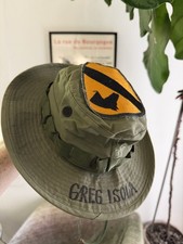 Vintage Authentic Vietnam War Era Jungle Combat Bonnie Hat 1968 Embroidered picture