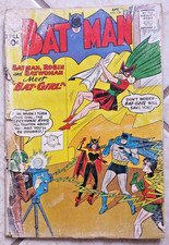 BATMAN #139  (DC COMICS 1961)   (1ST APPEARANCE OF BAT-GIRL)  LOW GRADE picture