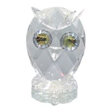 Mini Owl Swarovski Crystal 7654 NR 038 Made In Austria Original Box Certificate picture