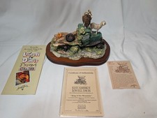 Lowell Davis “King of the Mountain” Figurine w/ COA Schmid RFD America Farm Club picture