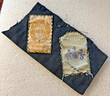 1891 Ribbon /Patch - Belfast Royal Hospital, Centenary Bazaar - Northern Ireland picture