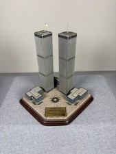 Danbury Mint World Trade Center Twin Towers 9/11 Commemorative Memorial picture