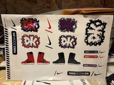 Vintage Nike SB snowboard DK Danny Kass Sticker Set and promo pack Brand New picture