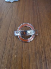 Vintage 50's Rare Trucking Trucker Hat Badge Pin LONDON TRANSPORT picture