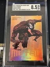 2017 Marvel Fleer Ultra Carnage Precious Metal Gems PMG - Bronze /199 SGC 8.5 picture