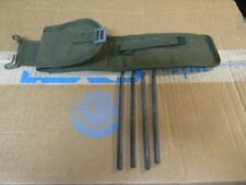 Unissued/NOS USGI 30 Cal. M1 Cleaning Rod Case AND 4 M10 Cleaning rods  picture