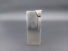 Rare Dunhill Aldunil Gas Lighter - Sterling Silver - Made In France - AM 17-0884 picture