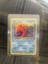 1999 Pokémon Uncommon Kingler Fossil 38/62 picture