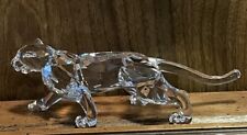 Swarovski Silver Crystal Leopard 217093 African Wildlife Collection Beautiful picture