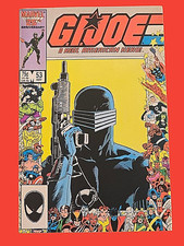 Title: G.I. Joe: A Real American Hero #53 – 1986 Marvel Comics – Snake-Eyes 25th picture