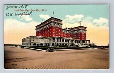 Cape May NJ-New Jersey, Hotel Cape May Advertising, Antique, Vintage Postcard picture