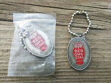 Red Owl Coal Grocery Vtg 1972 50th Yr Key Chain FOB St. Anthony & Dakota Elev Co picture