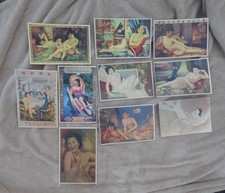 Shanghai Lady Poster Art Postcards – Vintage Chinese Advertising Reprints.1980s picture