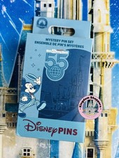2026 Walt Disney World Parks 55th Anniversary Mystery Box Pin New (2 Pins) picture