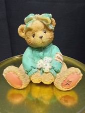 Enesco Cherished Teddies Kathleen-Luck found me a friend in you 1993 P. Hillman picture